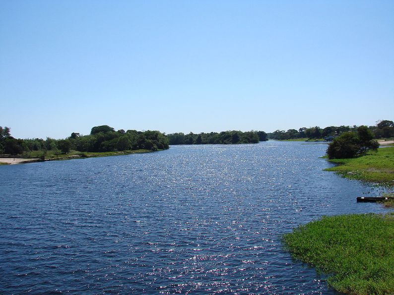 The rio Guaporé close to Pontes e Lacerda, Mato Grosso state, southwestern Brazil.