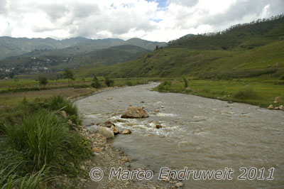 The Beiqiaohe River in Yunxian County, Lincang Prefecture, Yunnan Province, China, is a typical habitat of this species.